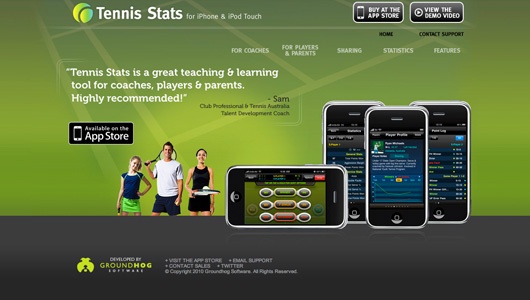 Tennis Stats App